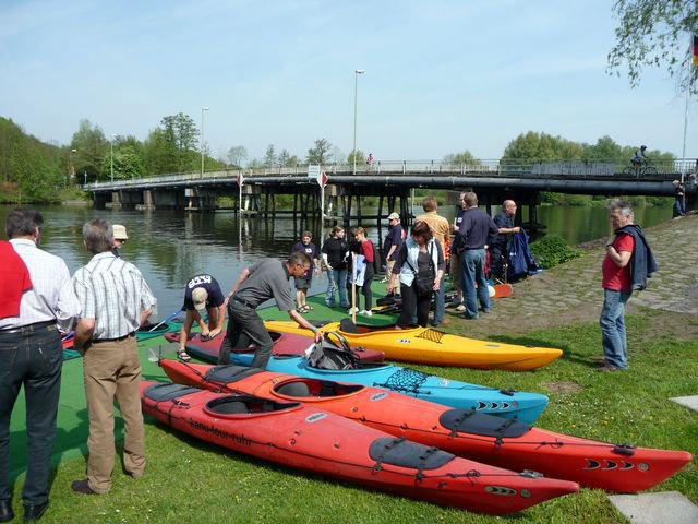 Eröffnung Kanu Tour Ruhr